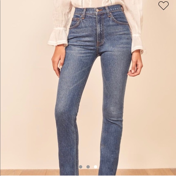 reformation liza jeans